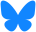 Bluesky Logo